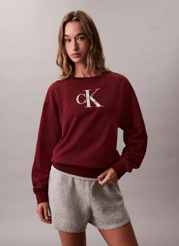 Calvin Klein Jeans Graphic Crew Neck Sweatshirt