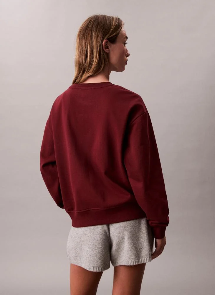 Calvin Klein Jeans Graphic Crew Neck Sweatshirt