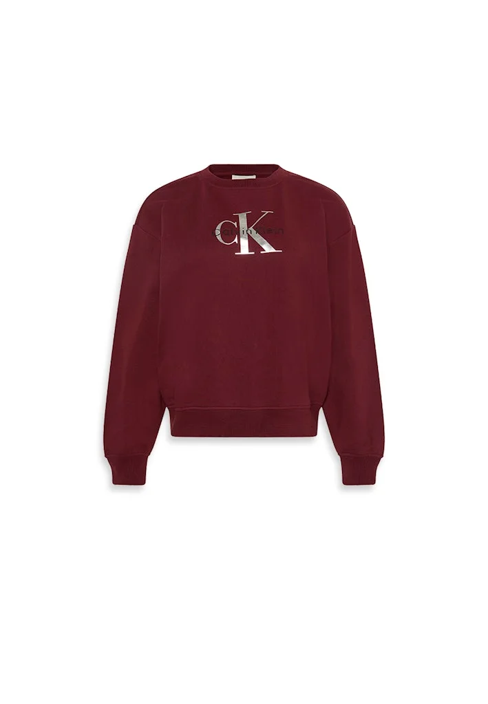 Calvin Klein Jeans  Graphic Crew Neck Sweatshirt for Women | Best Price UAE
