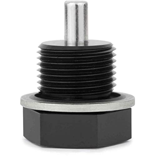 Mishimoto - MMODP-2015B Magnetic Oil Drain Plug M20 x 1.5, Black - Image 1