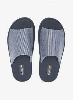 DUCHINI Duchini Men's Striped Bedroom Slides  - Image 3