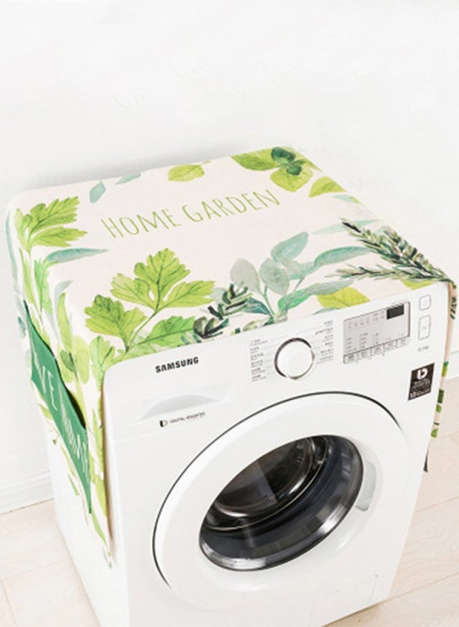 NIBEMINENT Washing Machine/Table Dust Cover Multicolour 55 X 140centimeter