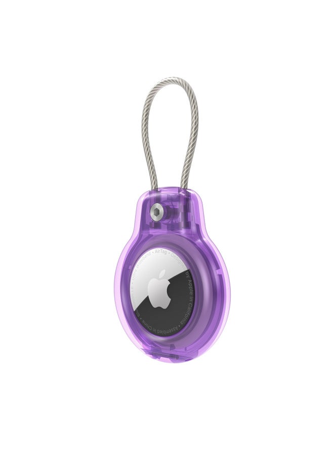 For Apple Airtag Apple Tracker Anti Loss Locator Locator Pc Lanyard Switch Hard Case - Image 1