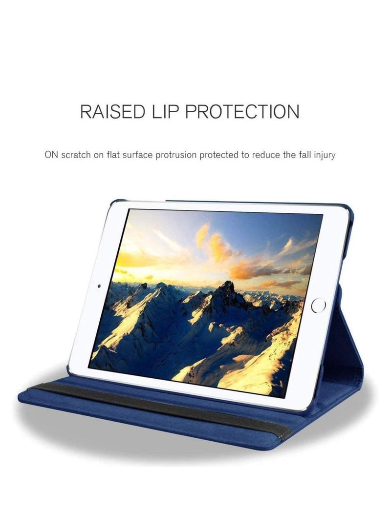 Raxoom Rotating Case for iPad 9th Generation (2021) / 8th Generation (2020) / 7th Gen (2019) 10.2 Inch -360 Degree Rotating Stand Protective Cover (Blue) - Image 4