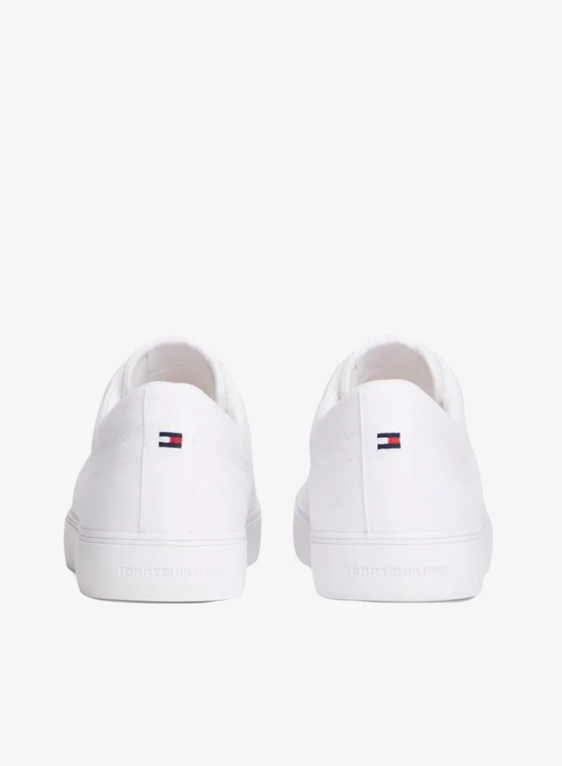 TOMMY HILFIGER White Harlem Core Low Top Sneakers for Men | Best Price UAE