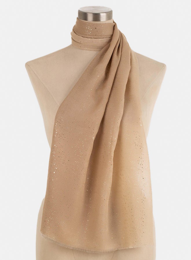 Premoda Women's Scarf Beige (85x180cm) - Image 2