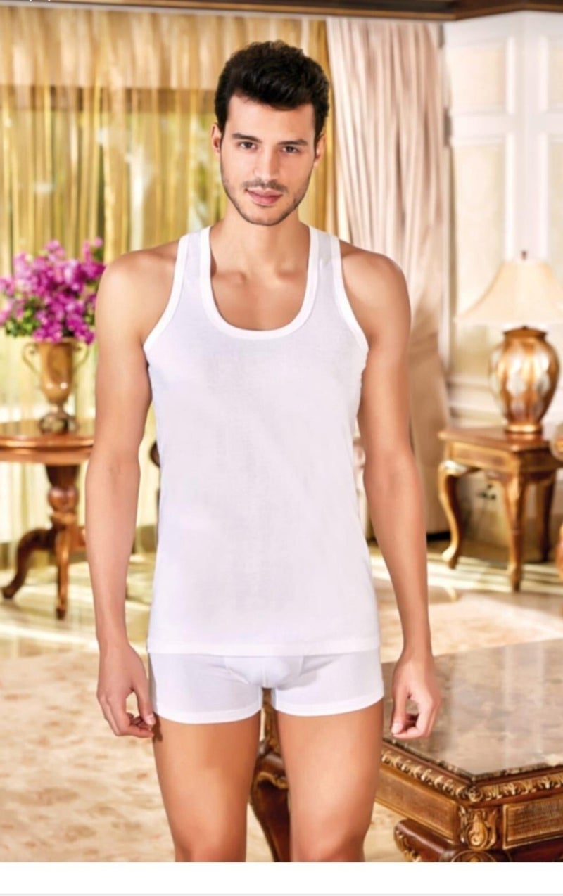 Berrak 1004 Men's Undershirt 6 Pieces  - Image 2