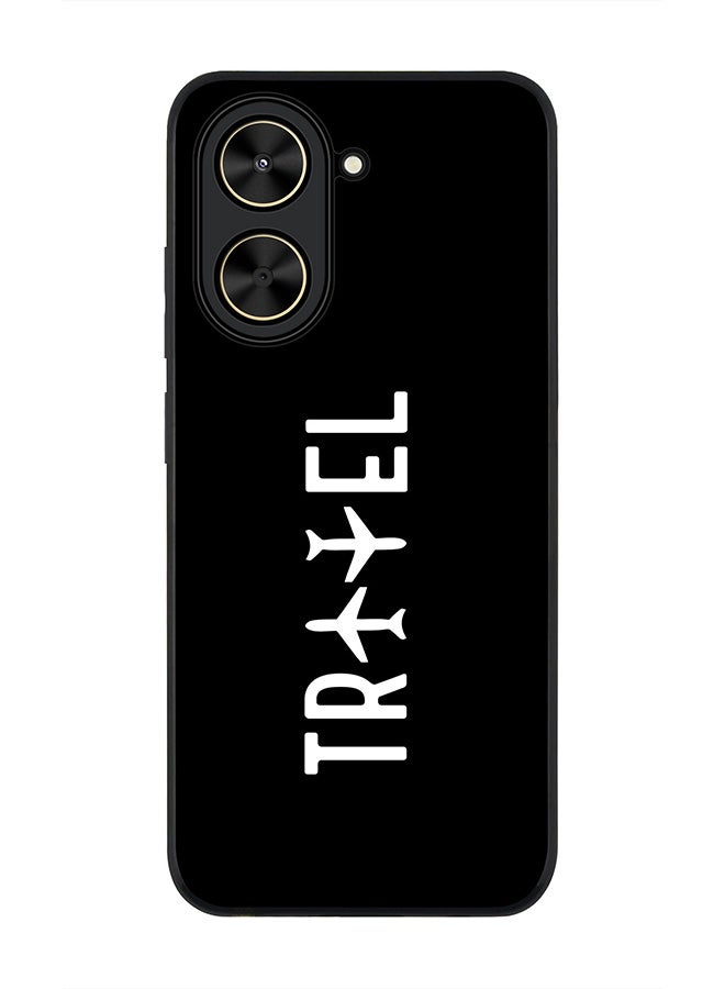 Stylizedd For Xiaomi Poco C71 / Redmi A5 4G Case,Slim fit Camera Protection, Shockproof Thin Phone cover  - Travel