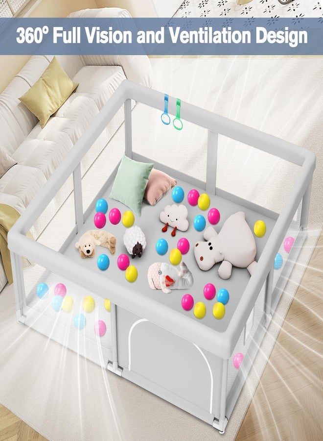 Jaobeem Baby Play Pen with mat - Image 4