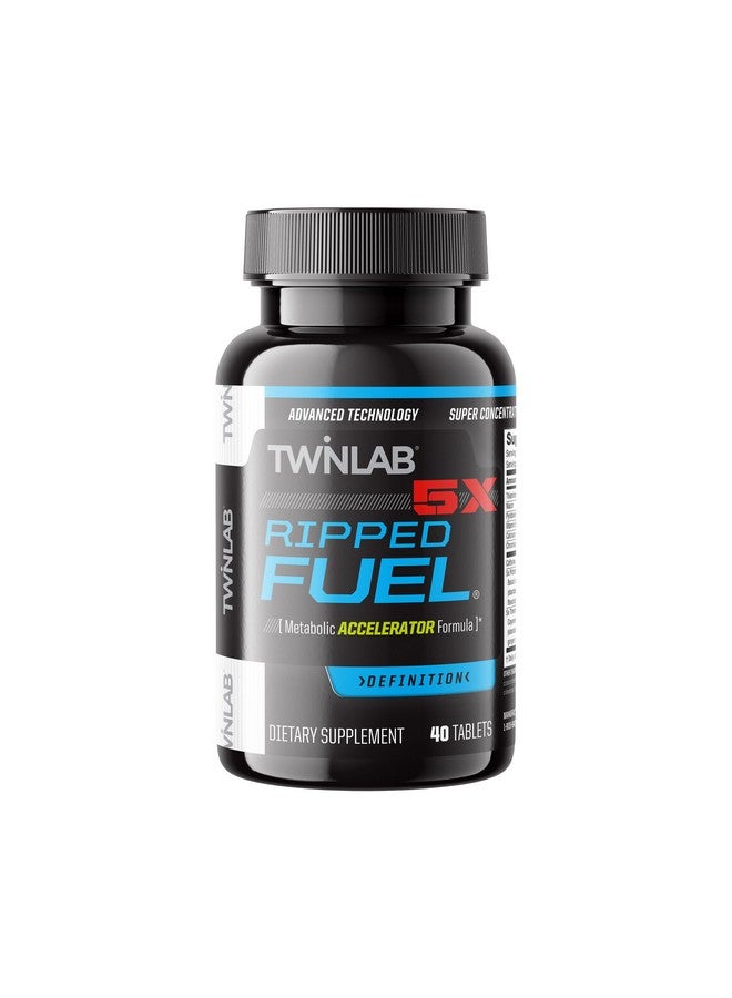 Twinlab Ripped Fuel 5X 40 Tablets - Image 1