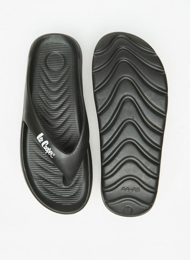 Lee Cooper Men's Textured Slip-On Thong Slippers - Image 5