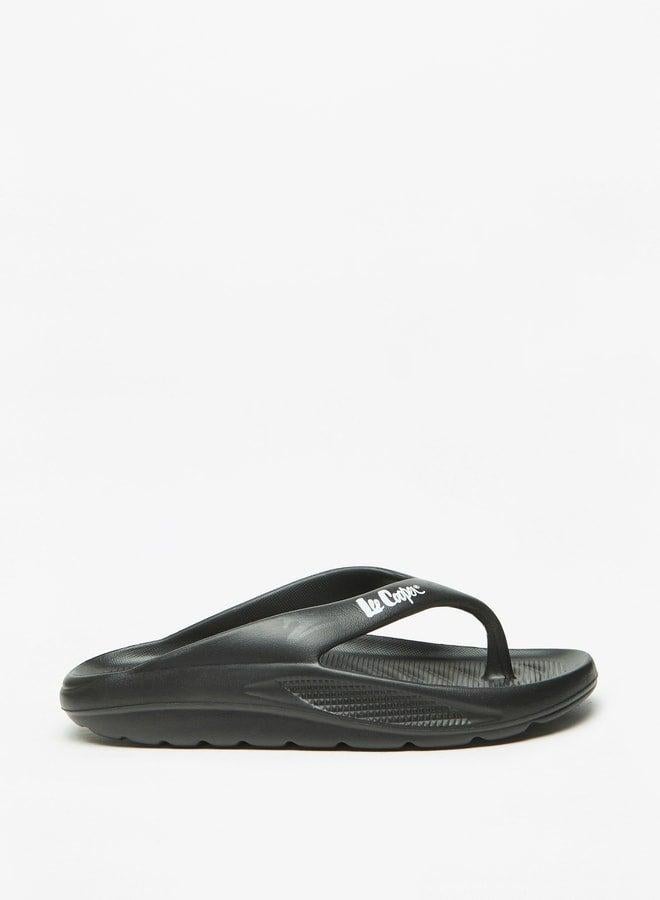 Lee Cooper Men's Textured Slip-On Thong Slippers - Image 3