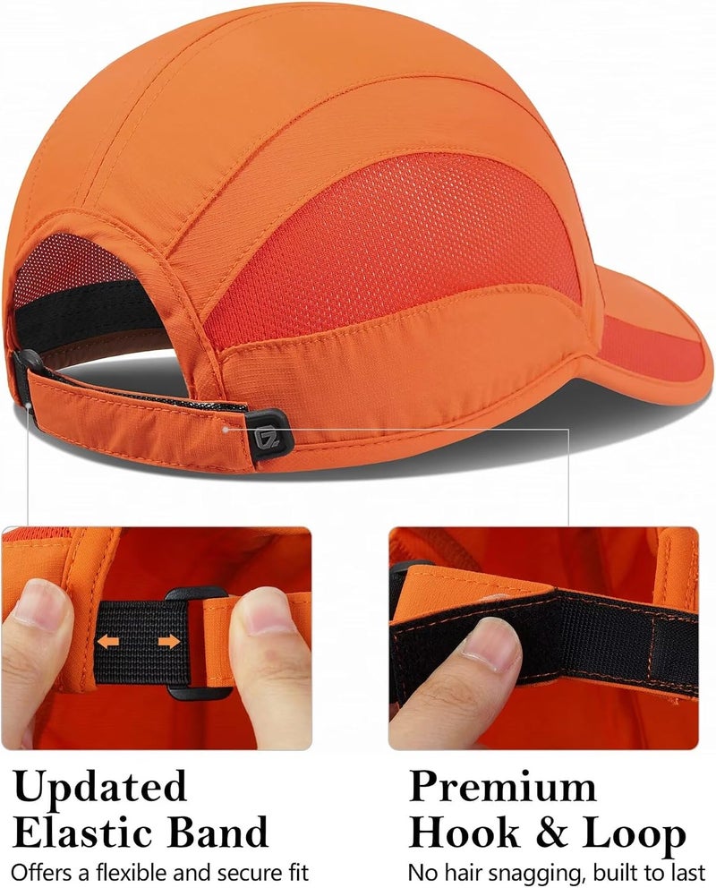 GADIEMKENSD Unstructured Quick Dry Sports Cap Outdoor Sun Protective Unisex - Image 3