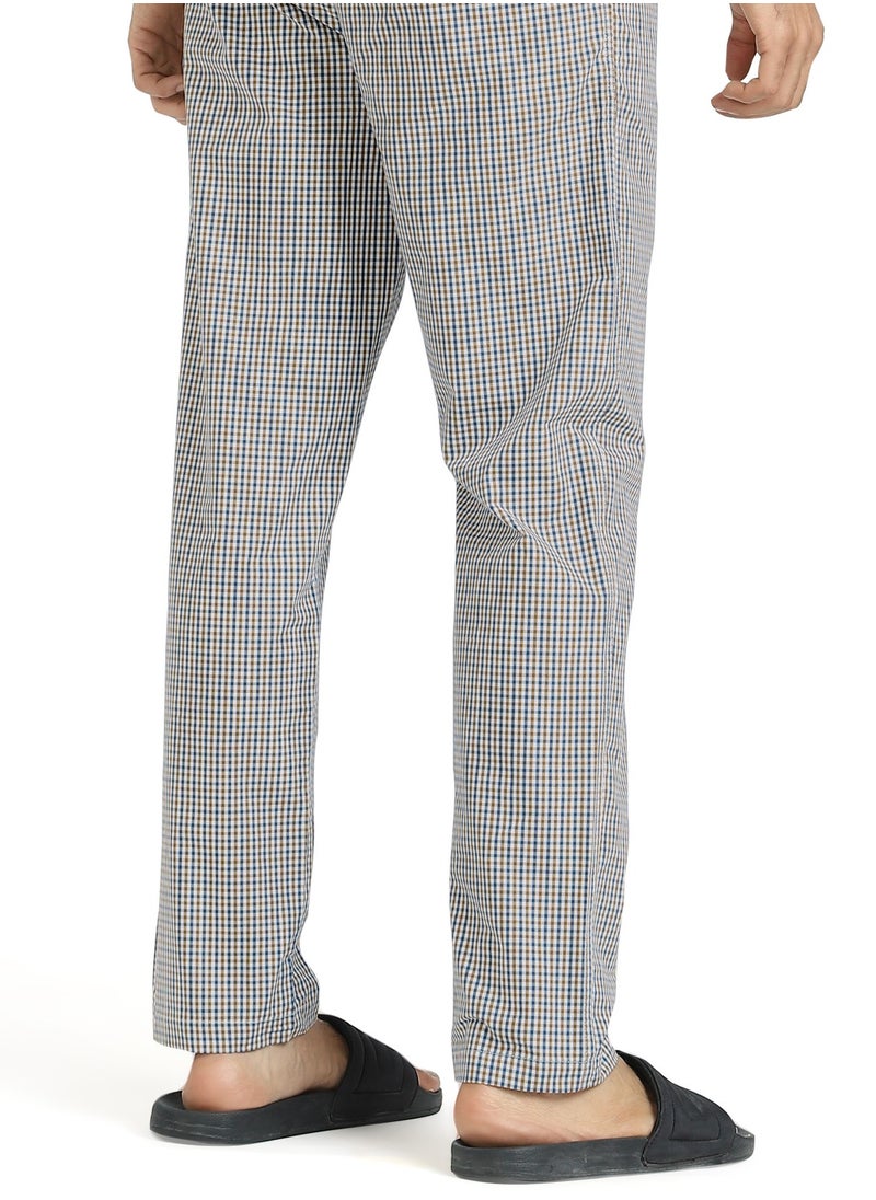 XYXX Combed Cotton Checks Men Pyjama  - Image 2
