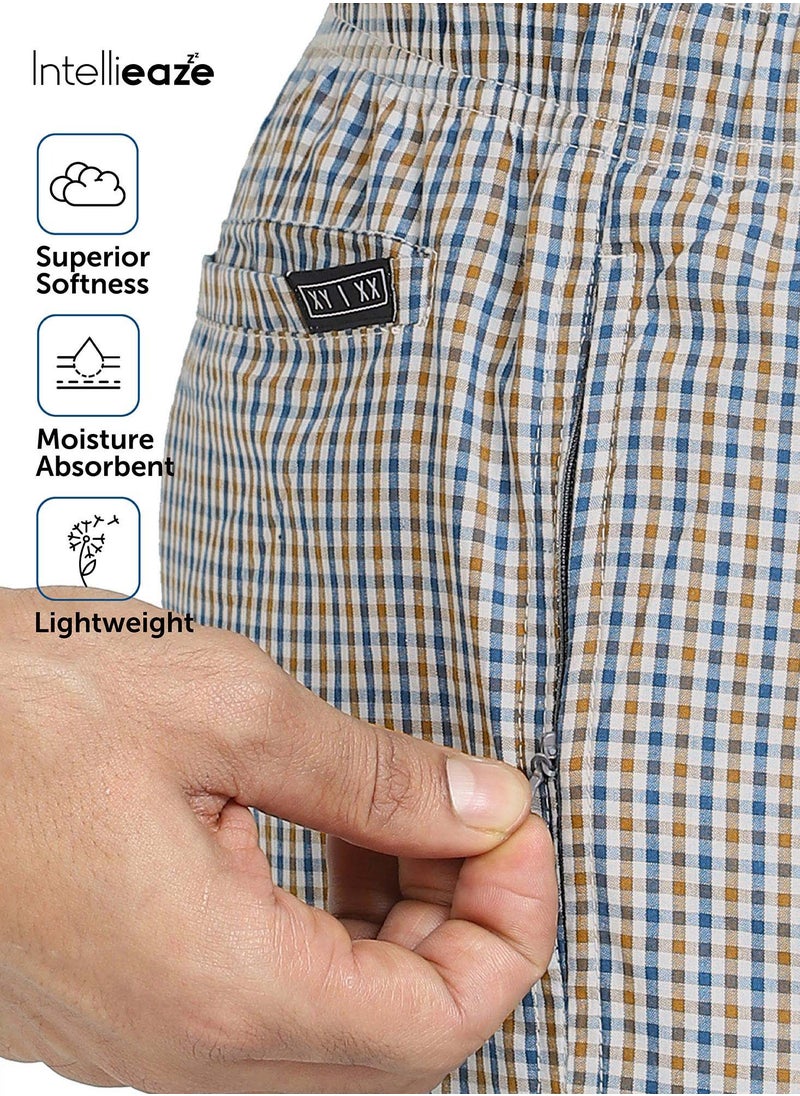 XYXX - Combed Cotton Checks Men Pyjama - Image 1