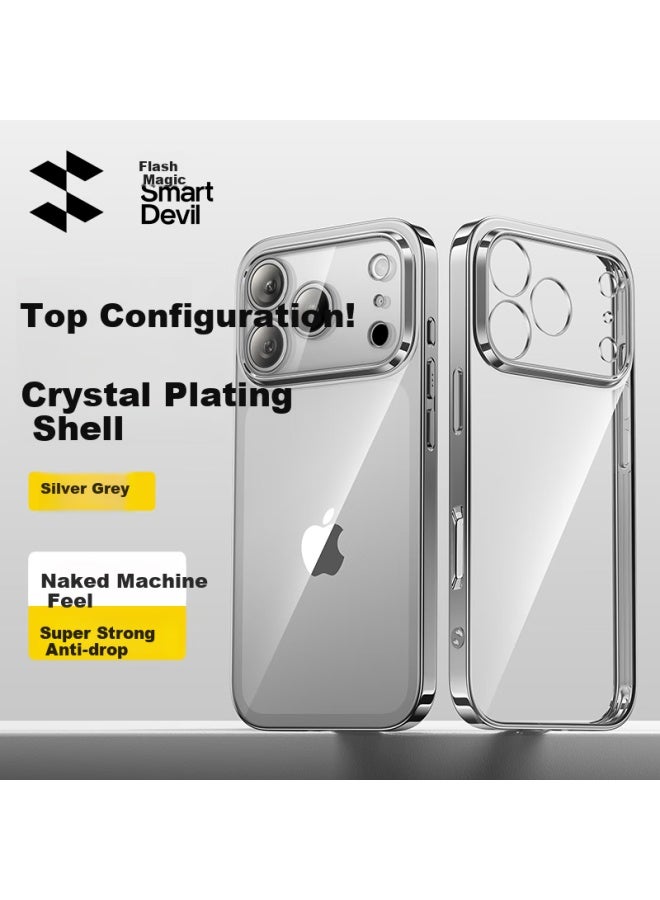 Smartdevil Iphone 17 Pro Case, Full Lens Protection, Transparent Silicone Ultra-thin Shockproof Soft Shell For Men And Wome - Image 1