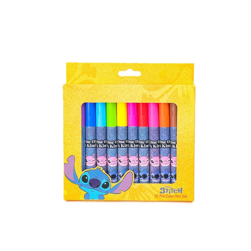 ديزني Disney Stitch One Of A Kind Marker Pen 12Pc Set
