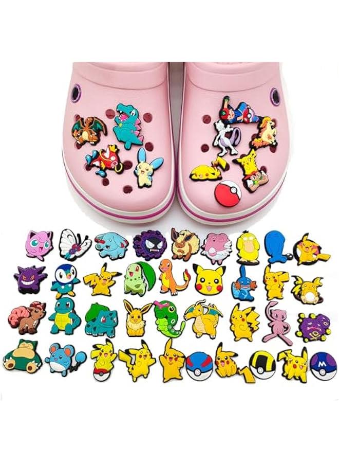 هوكور ة احذية للاولاد الصغار من هوكور، حلية احذية كروك مصنوعة من بلاستيك بي في سي، مستلزمات زينة لطيفة تناسب اساور كلوج - Image 2