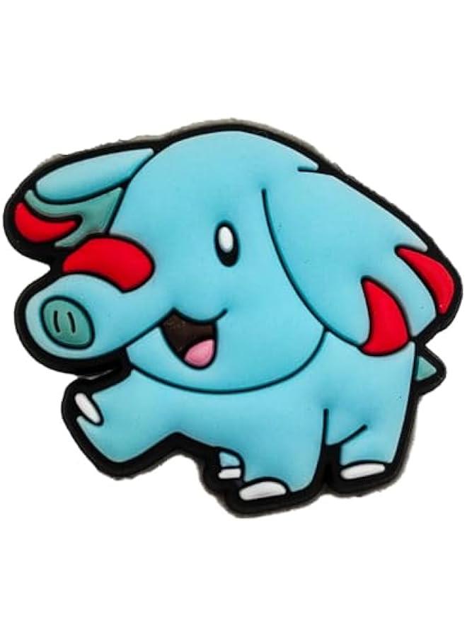 هوكور ة احذية للاولاد الصغار من هوكور، حلية احذية كروك مصنوعة من بلاستيك بي في سي، مستلزمات زينة لطيفة تناسب اساور كلوج - Image 4