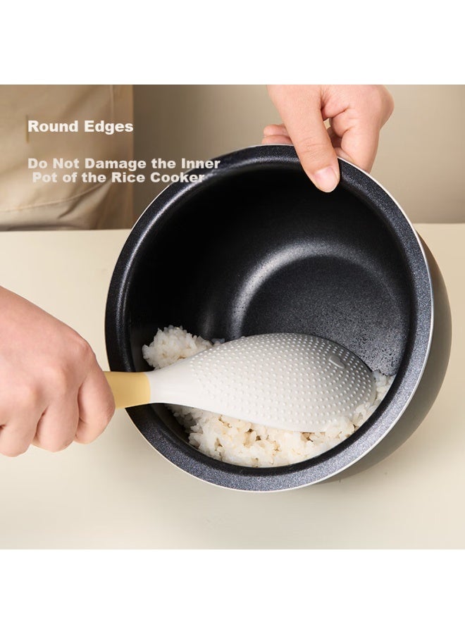 JD.com Jd Original Rice Spoon, Rice Scoop Spoon For Home Use, Heat-resistant Kitchen , Rice Serving Spoo - Image 5