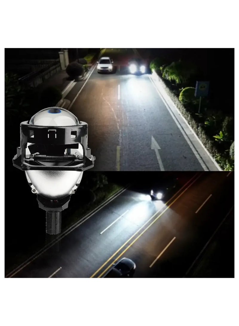 توبيز جهاز عرض Tobys Lens LS-02 ثنائي LED مقاس 3 بوصات بقوة 84 واط/زوج مع مصباح أمامي للسيارة بدرجة حرارة لون 6000 كلفن - LS 02 - Image 5