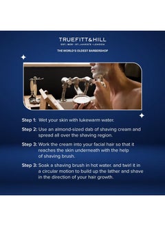 Truefitt & Hill Truefitt & Hill Grafton Shaving Cream For men | 75gm Tube |All Skin Type | Glycerine based |Smooth Razor Glide|Rich Lather|Contains Essential Oils | All Natural  - Image 5