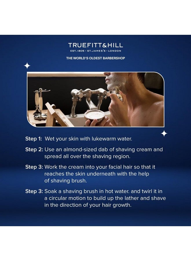 Truefitt & Hill Grafton Shaving Cream For men | 75gm Tube |All Skin Type | Glycerine based |Smooth Razor Glide|Rich Lather|Contains Essential Oils | All Natural - Image 5
