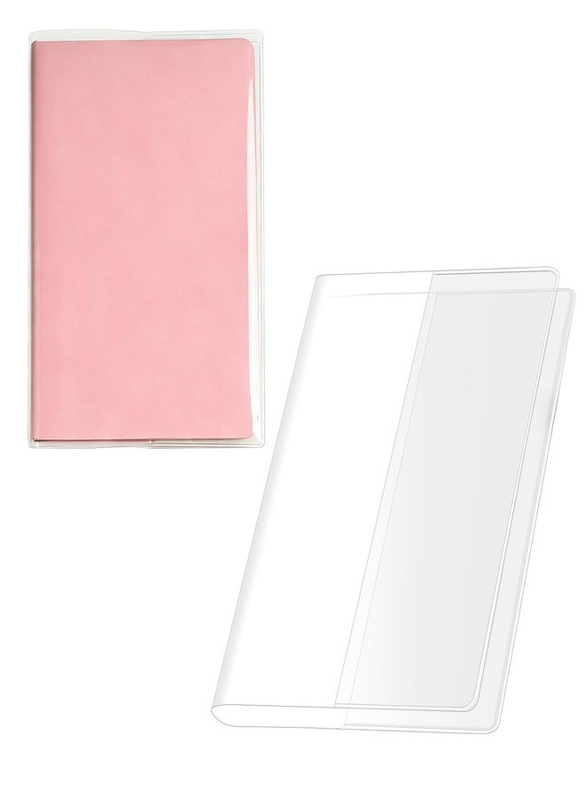 SBYURE A6 Planner Cover Jelly PVC A6 Clear Cover Plastic Book Cover for Journal Weeks Planners and Books 9.13 x 6.06 Inch - Image 1