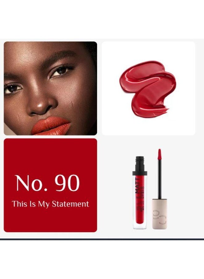 Catrice Cosmetics Matt Pro Ink Non-Transfer Liquid Lipstick This Is My Statement 090 - vegan - Image 2