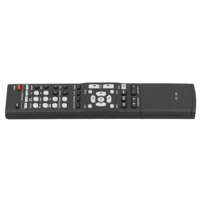 جهاز تحكم عن بعد لجهاز استقبال الصوت والفيديو لموديلات دينون AVR-X520BT و AVR-S500BT - مصنوع من مادة ABS متينة ومقاومة للتآكل RC1196 - يصل مدى التحكم عن بعد إلى 10 أمتار لنظام الصوت المنزلي - Image 4