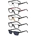 Eyekepper 5 Pack Reading Glasses for Men Includes Reader Sunglasses Classic Readers 225 - Image 1