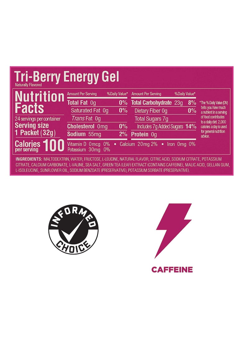 جي يو جل الطاقة الأصلي من جي يو إنرجي للتغذية الرياضية (ثلاثي التوت، 24 قطعة) - Image 5