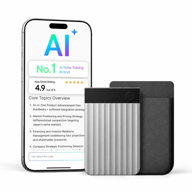 Note Pro Ai Silver لتدوين الملاحظات بشكل احترافي، وهيكل من سبائك الألومنيوم، ولمسة نهائية فضية أنيقة، ودعم قلم فائق الاستجابة وعمر بطارية طويل. - Image 1