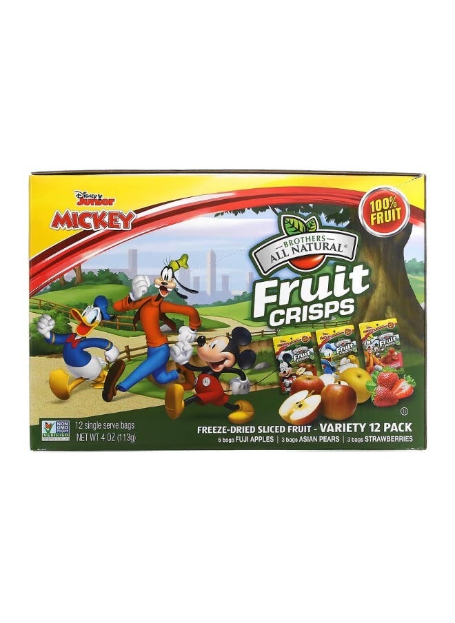 Brothers-ALL-Natural - Disney Junior Fruit Crisps Variety Pack 12 Packs - Image 1