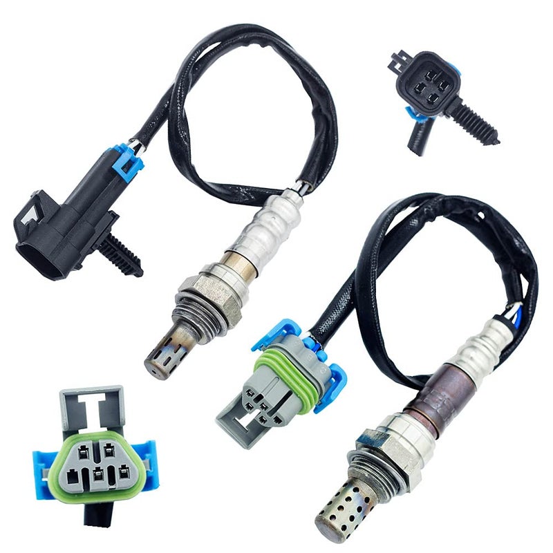 Guniang Oxygen Sensor for Chevrolet Malibu Equinox Captiva Sport GMC Terrain Pontiac Solstice G6 Saturn Vue Sky Aura 24L UpstreamDownstream 2pcs
