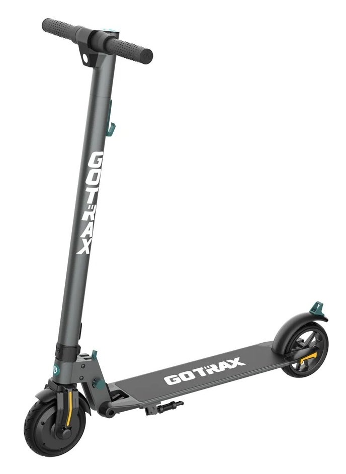 GOTRAX - GOTRAX G2Plus Foldable Electric Scooter for Adult Teens Age of 8+ with 6" Tires, 200W 12mph, Gray - Image 1