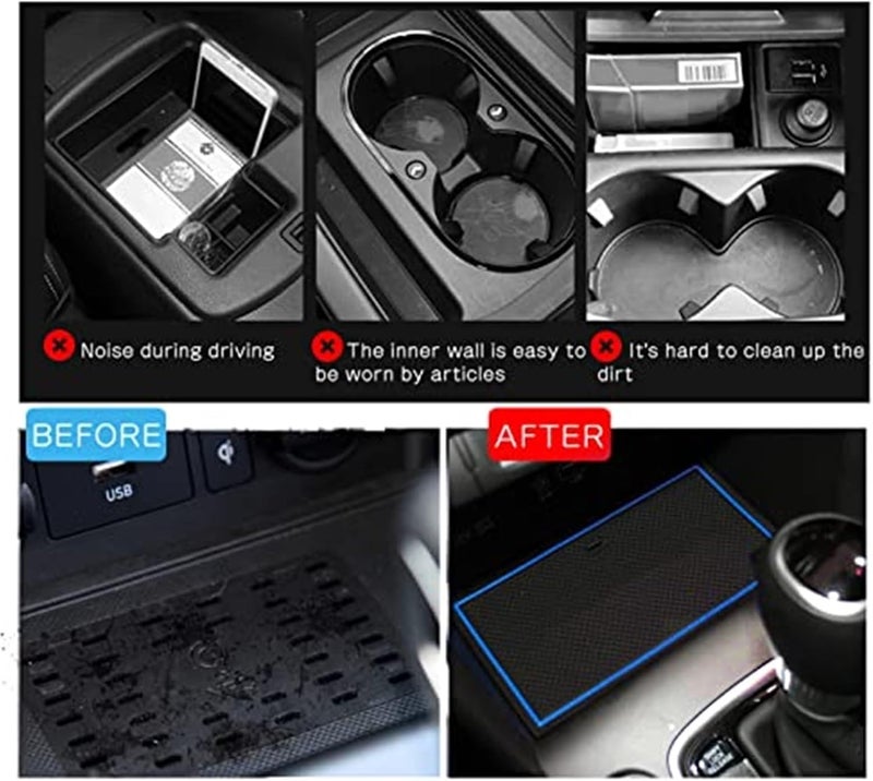 Wivplex Non-Slip Mat Set for Hyundai Kona 2022 - Image 2