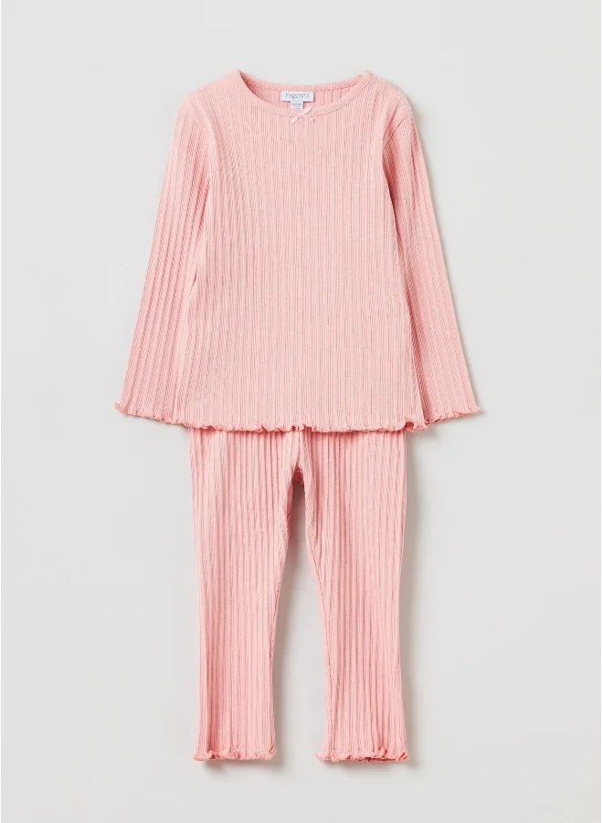 او في اس Ovs Long Ribbed Pyjamas