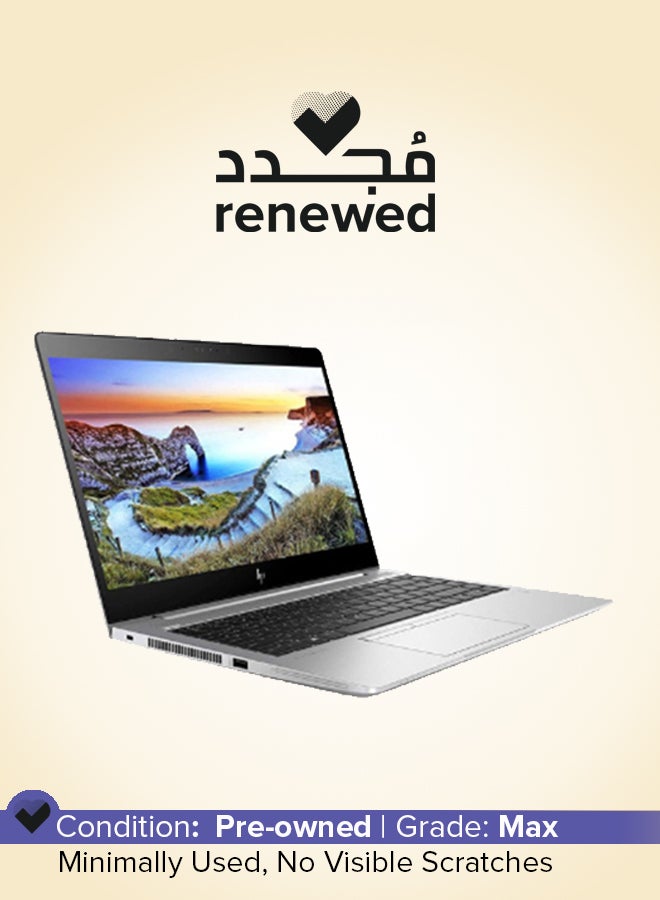 HP Renewed -  EliteBook 840 G5 Notebook With 14 Inch Display,Intel Core i5-8350U/16GB RAM/512GB SSD/Windows 10 English Metallic - Image 1