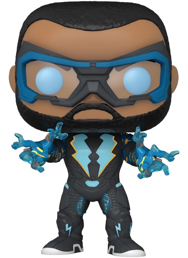 Funko - Funko 57589 Pop! Heroes Black Lightning with Black Lightning Vinyl Figure - Image 1