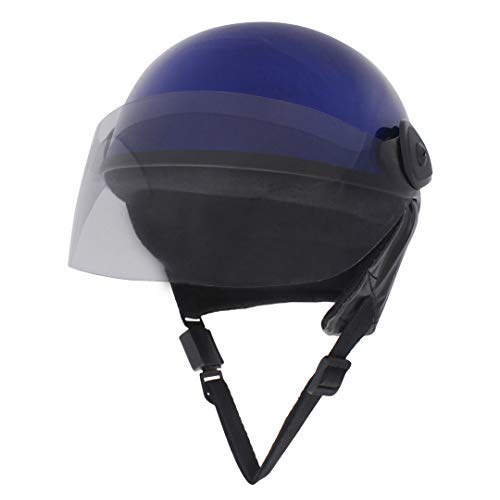Sage Square Multi-Purpose Helmet for Men & Women (Blue Glossy) (Non-Motorized), Polycarbonate - Image 4