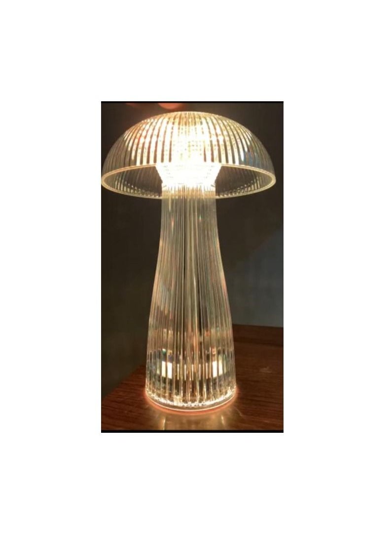 Generic - Rose diamond table lamp usb charging touch lamp - Image 1