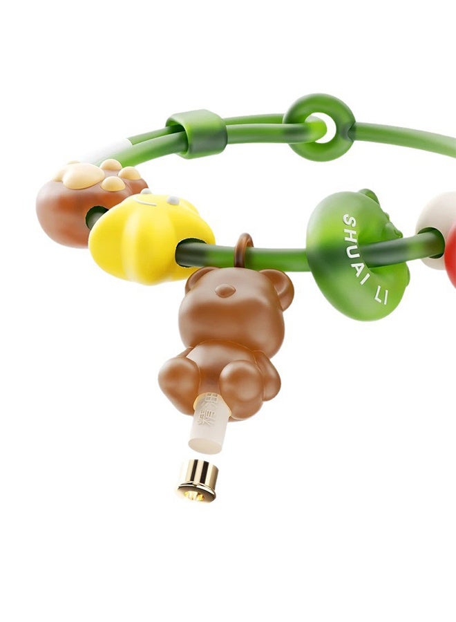 3Pcs Essential Oil Mosquito-Repellent Bracelet, Glow-in-the-Dark, Anti-Mosquito Bug Bite Outdoor Portable Gadget, Cartoon Bracelet - Image 4