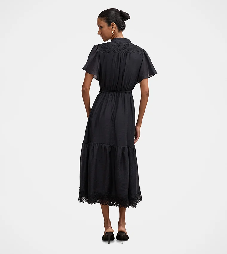 Forever New Harriet Petite Lace Midi Dress