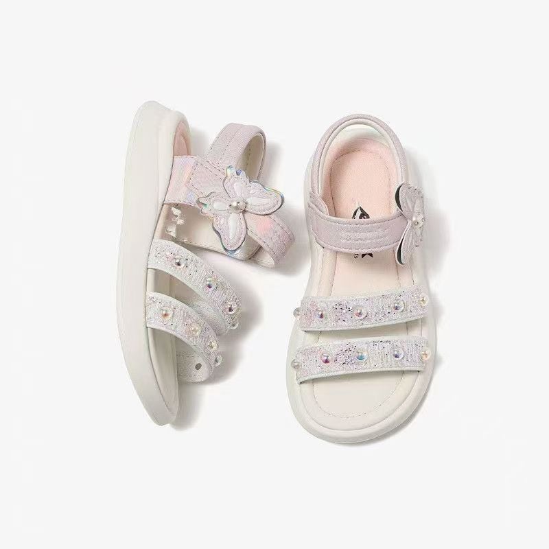 Girls'' Sandals 2026 Summer New Style Girls'' Fashionable Versatile Casual Shoes Baby Girl Princess Sports Sandals - Image 5
