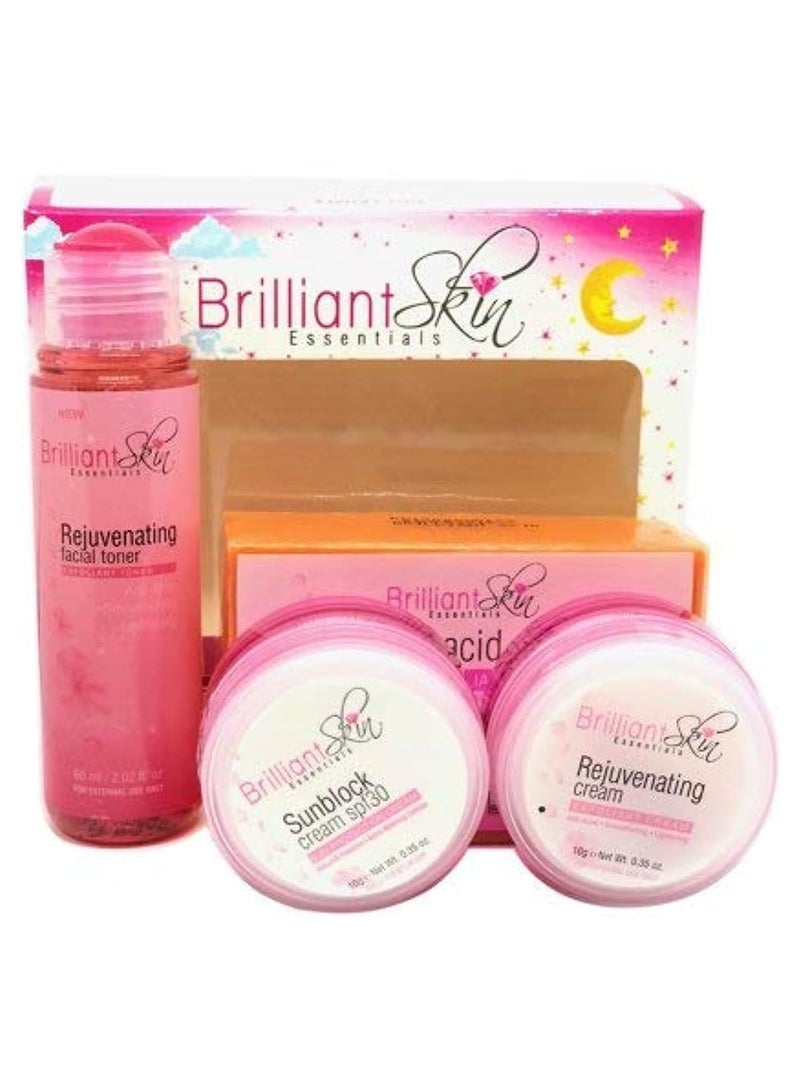 بريليانت سكين مجموعة تجديد بشرة الوجه - Image 2