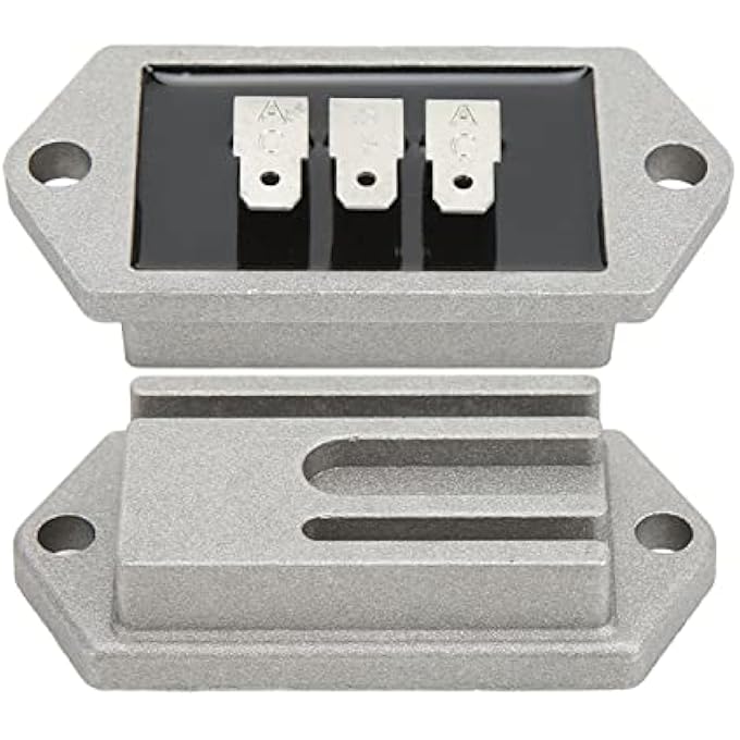 aqxreight Rectifier Regulator Voltage Rectifier, Replacement Aluminium Alloy for CH20 CH22 CH23 CH25 20 22 23 25 , Stable Voltage and Improved Ignition Efficiency, Installation for - Image 2