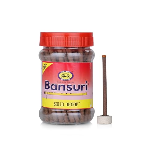 Cycle Pure Bansuri Bambooless Dhoop Sticks for Pooja | 100g Each, Pack of 4 | Rose Fragrance | Handcrafted Dhoop Batti for Pooja, Meditation, and Daily Use - Image 3
