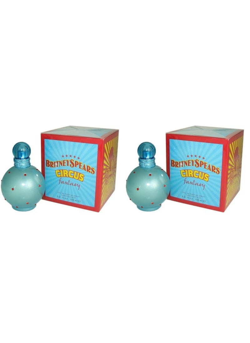 Britney Spears - Britney Spears Womens Perfume Circus Fantasy Eau De Parfum EDP Spray 33 Fl Oz Pack of 2 - Image 1