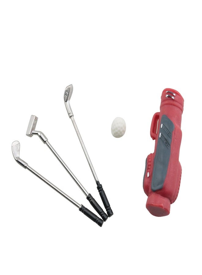 TAODAN Mini Golf Set Red Cover + Rod + Ball House Decoration Accessories Outdoor Sports Equipment - Image 3